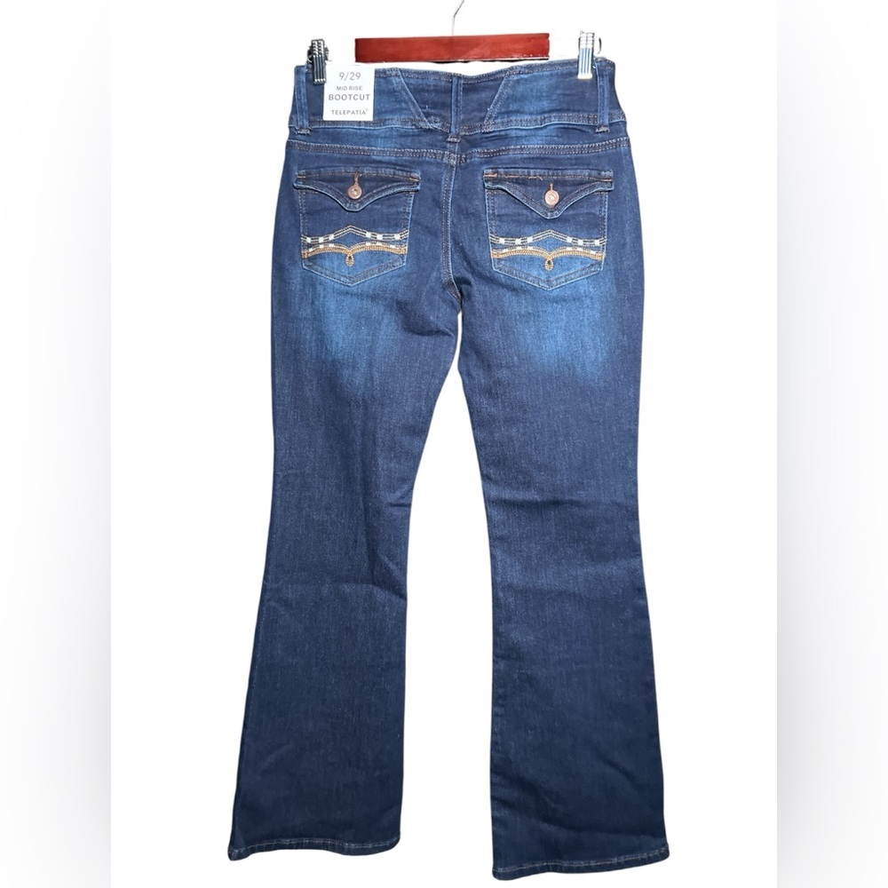 Telepatía mid rise bootcut Women's Blue Jeans 9 - Picture 2 of 9
